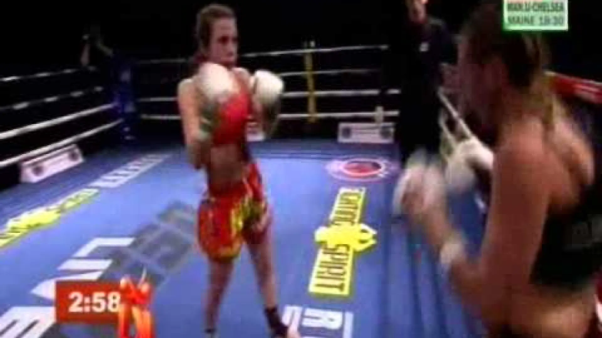 Iman Barlow vs Maribel De Sousa (Fight Video)