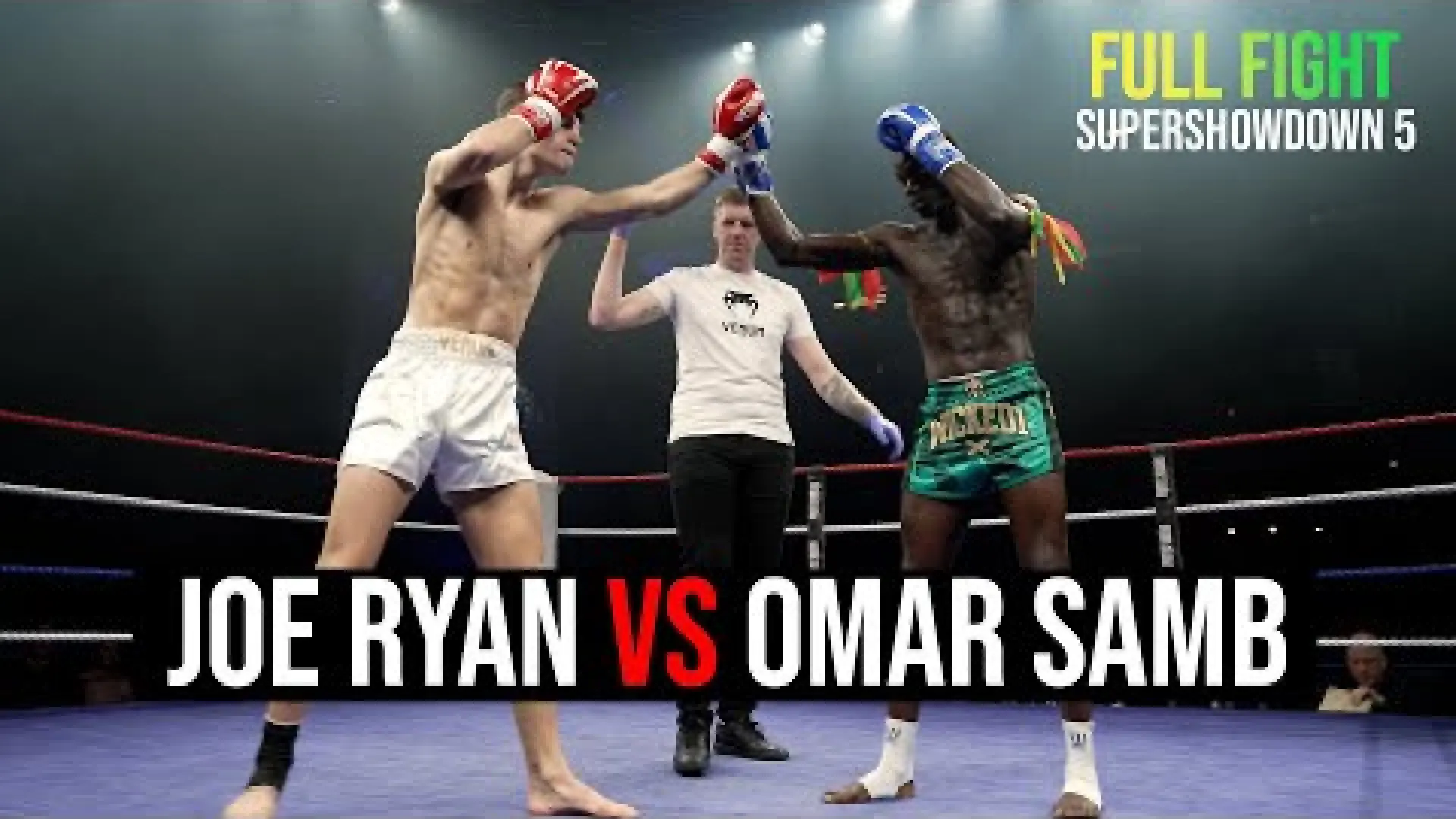 Joe Ryan vs Omar Samb (Fight Video)