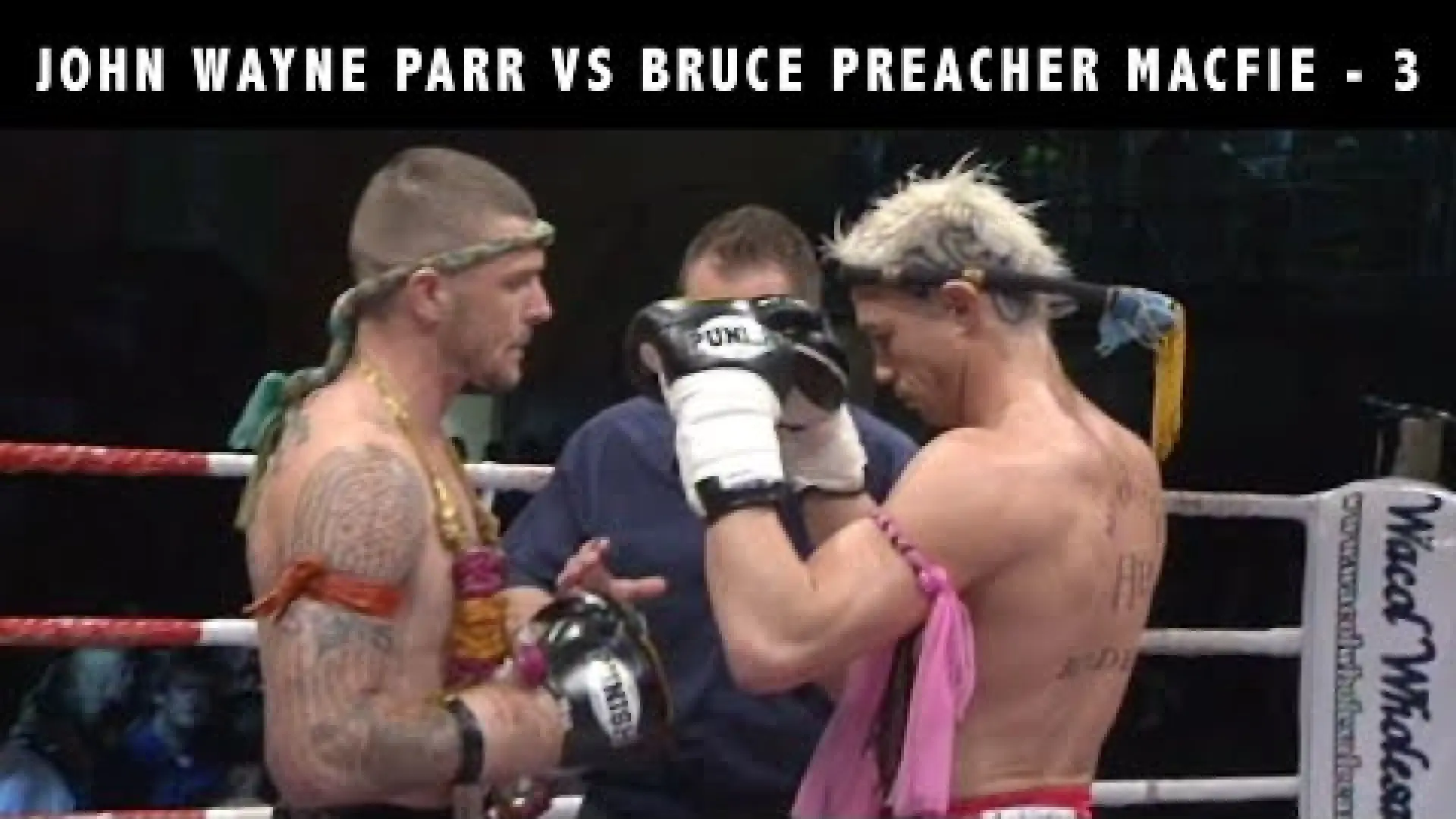 John Wayne Parr vs Bruce Macfie (Fight Video)