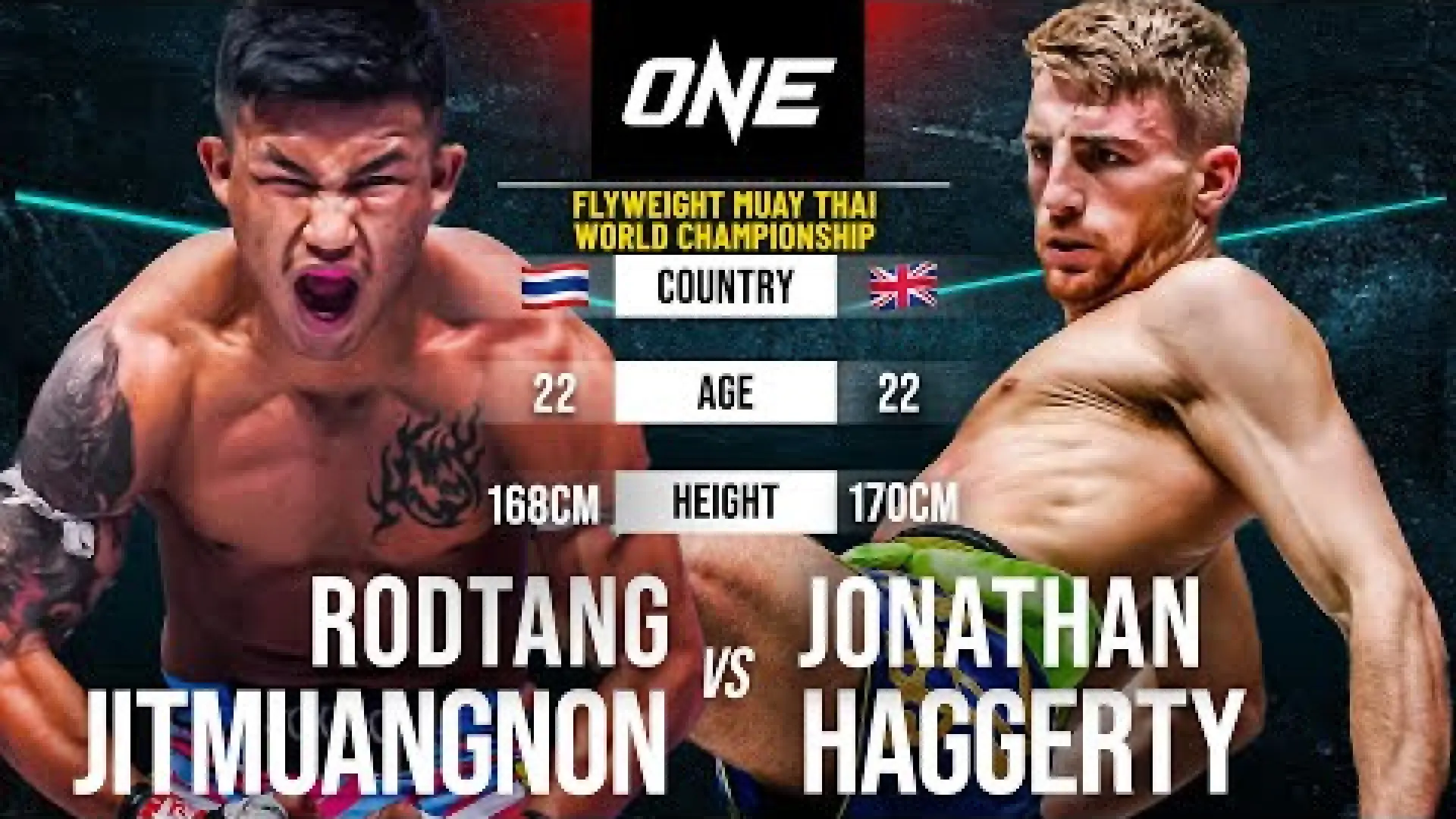 Jonathan Haggerty vs Rodtang Jitmuangnon (Fight Video)