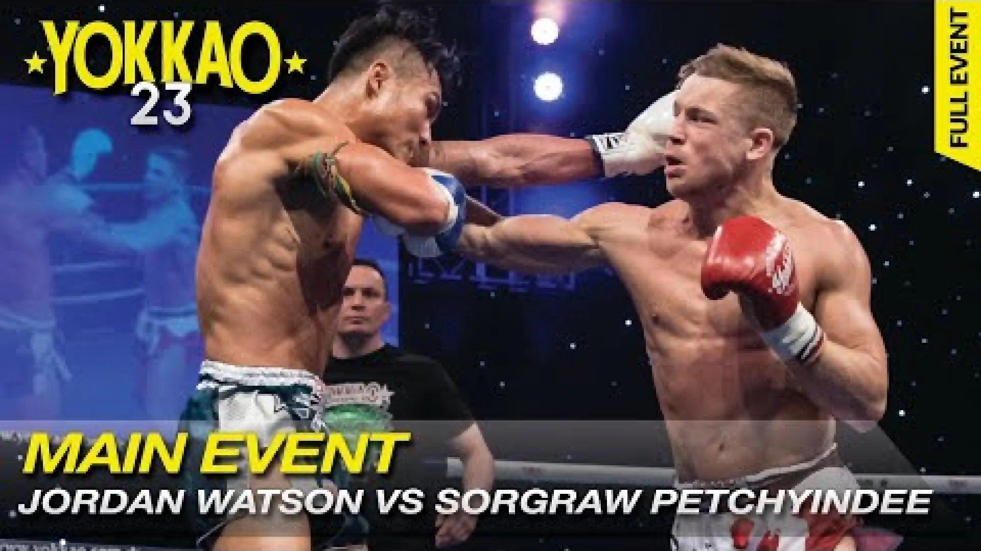 Jordan Watson vs Sorgraw Petchyindee (Fight Video)