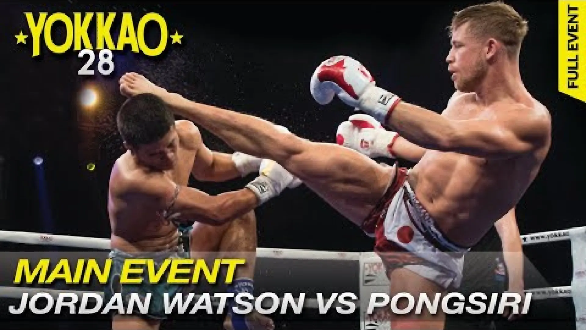 Jordan Watson vs Pongsiri PK Saenchai (Fight Video)