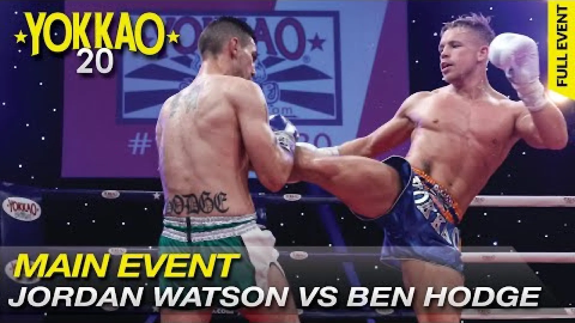 Jordan Watson vs Ben Hodge (Fight Video)