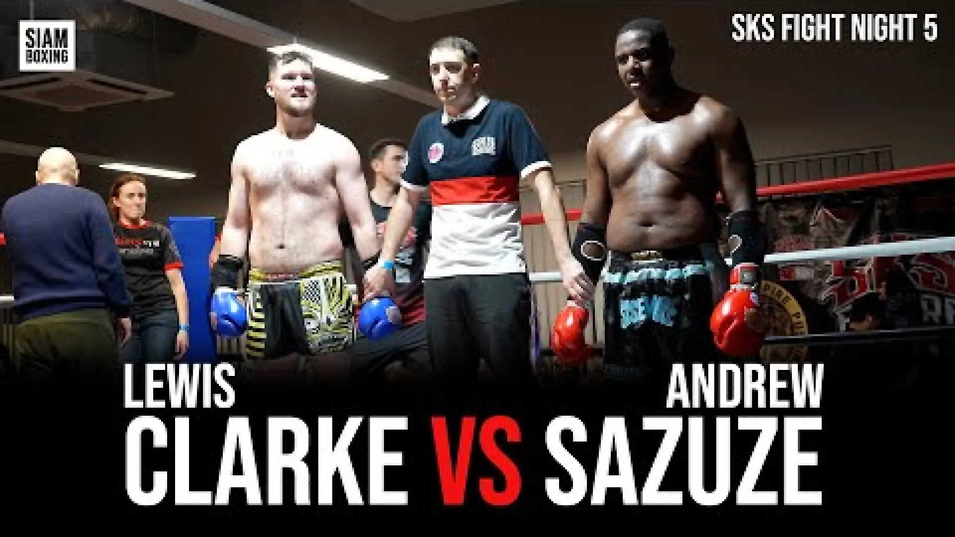 Lewis Clarke vs Andrew Sazuze (Fight Video)