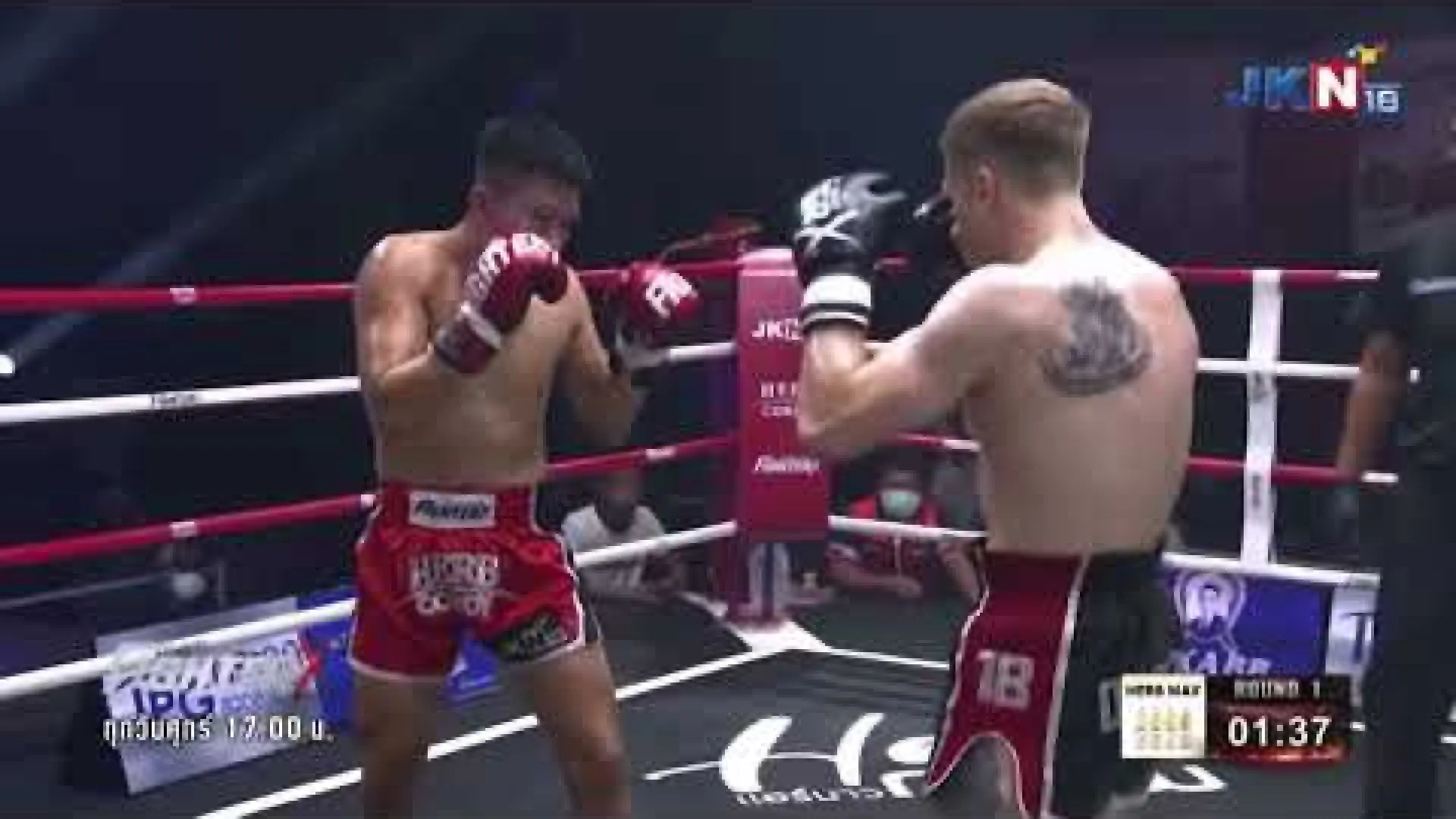 Liam Griffin vs Kriengkrai Kaewsamrit (Fight Video)