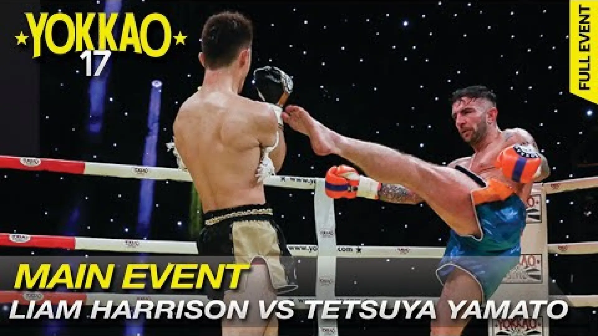 Liam Harrison vs Tetsuya Yomato (Fight Video)