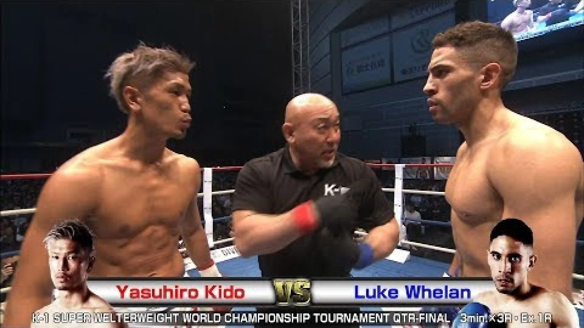 Luke Whelan vs Yasuhiro Kido (Fight Video)