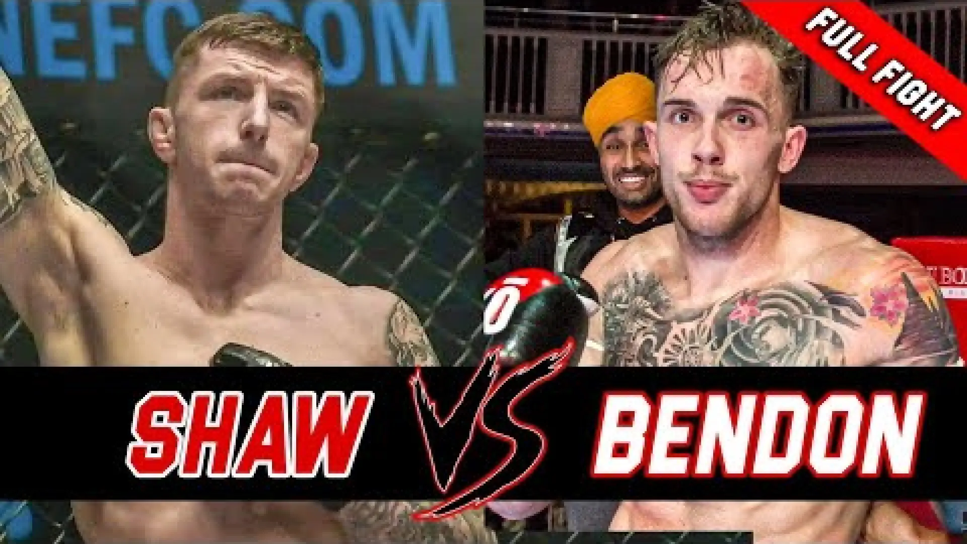 Nathan Bendon vs Chris Shaw (Fight Video)
