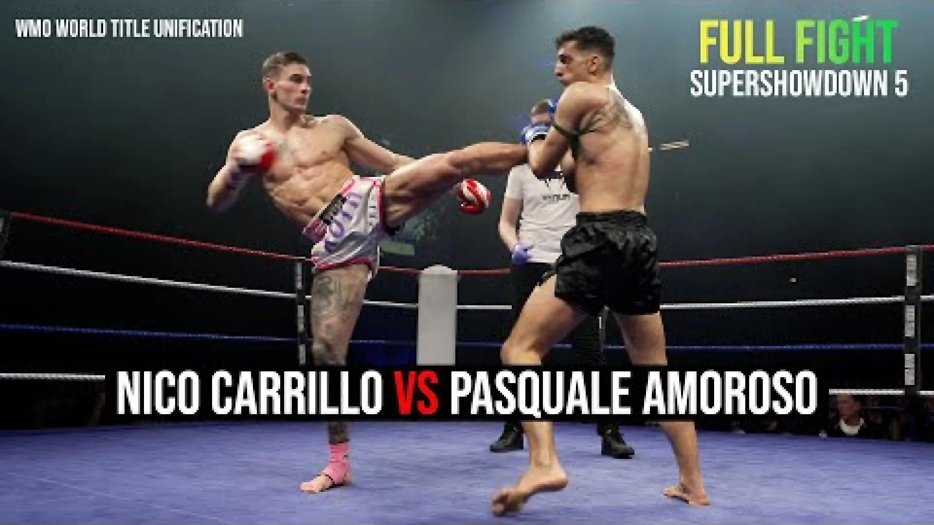 Nico Carrillo vs Pasquale Amoroso (Fight Video)