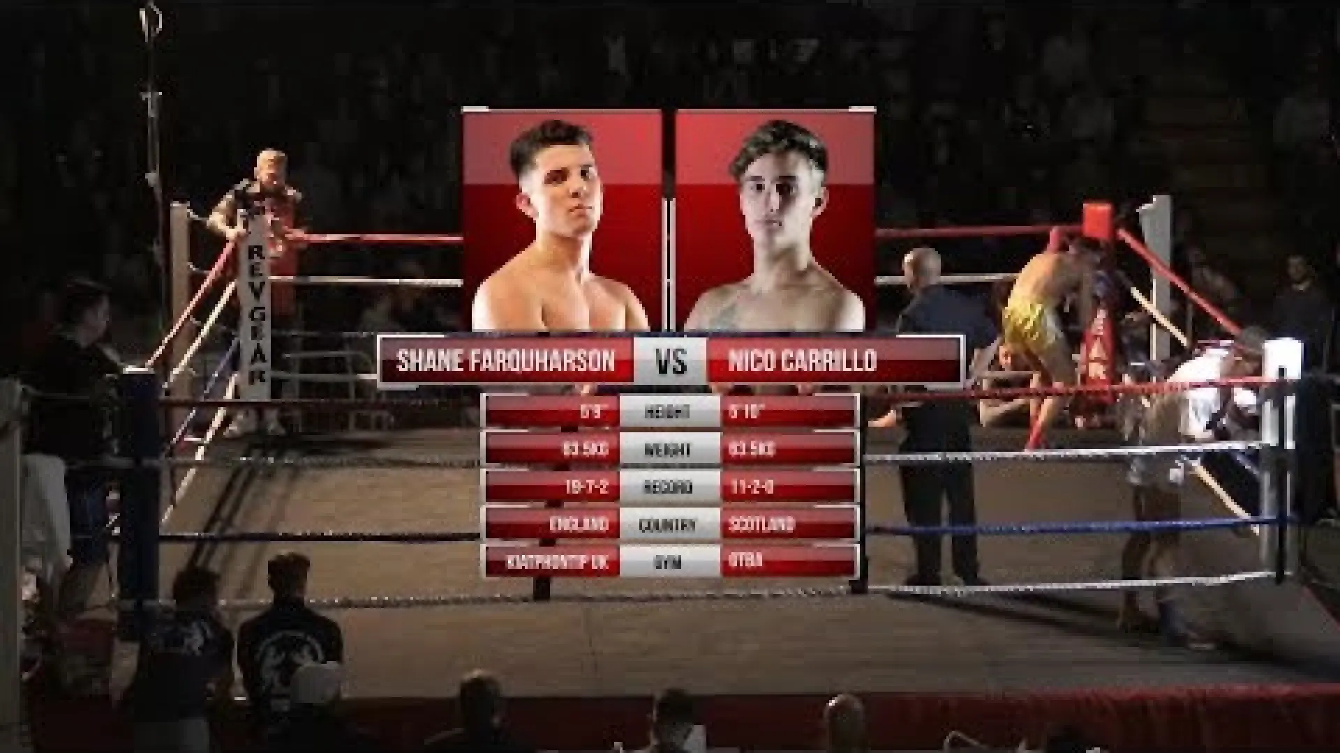 Nico Carrillo vs Shane Farquharson (Fight Video)