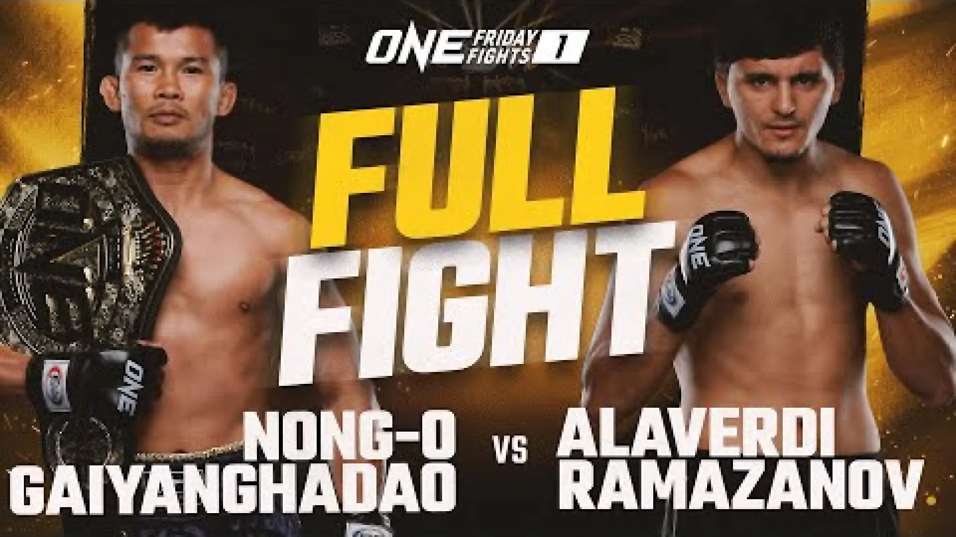 Nong-O Gaiyanghadao vs Alaverdi Ramazanov