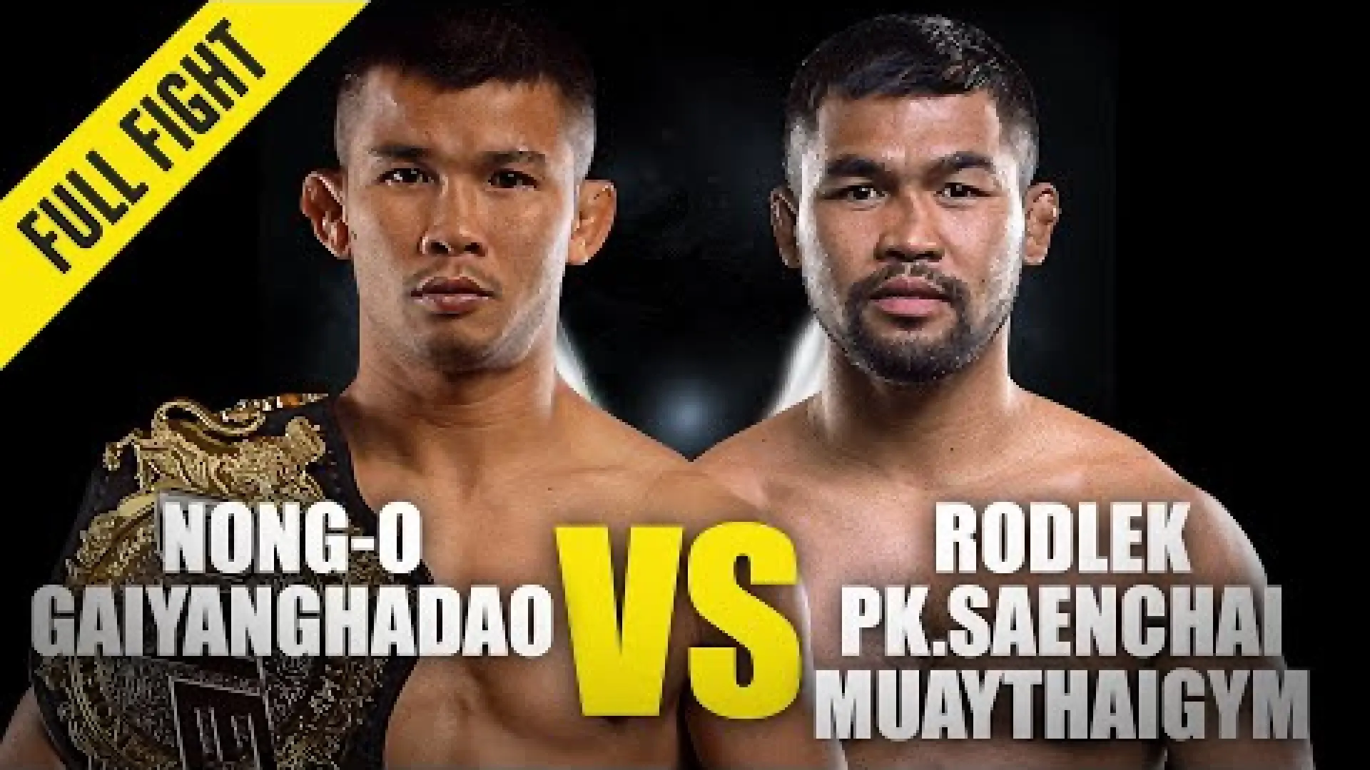 Nong-O Gaiyanghadao vs Rodlek PK Saenchai