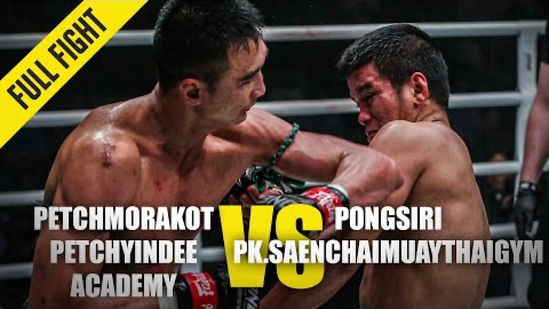 Petchmorakot Petchyindee vs Pongsiri PK Saenchai (Fight Video)