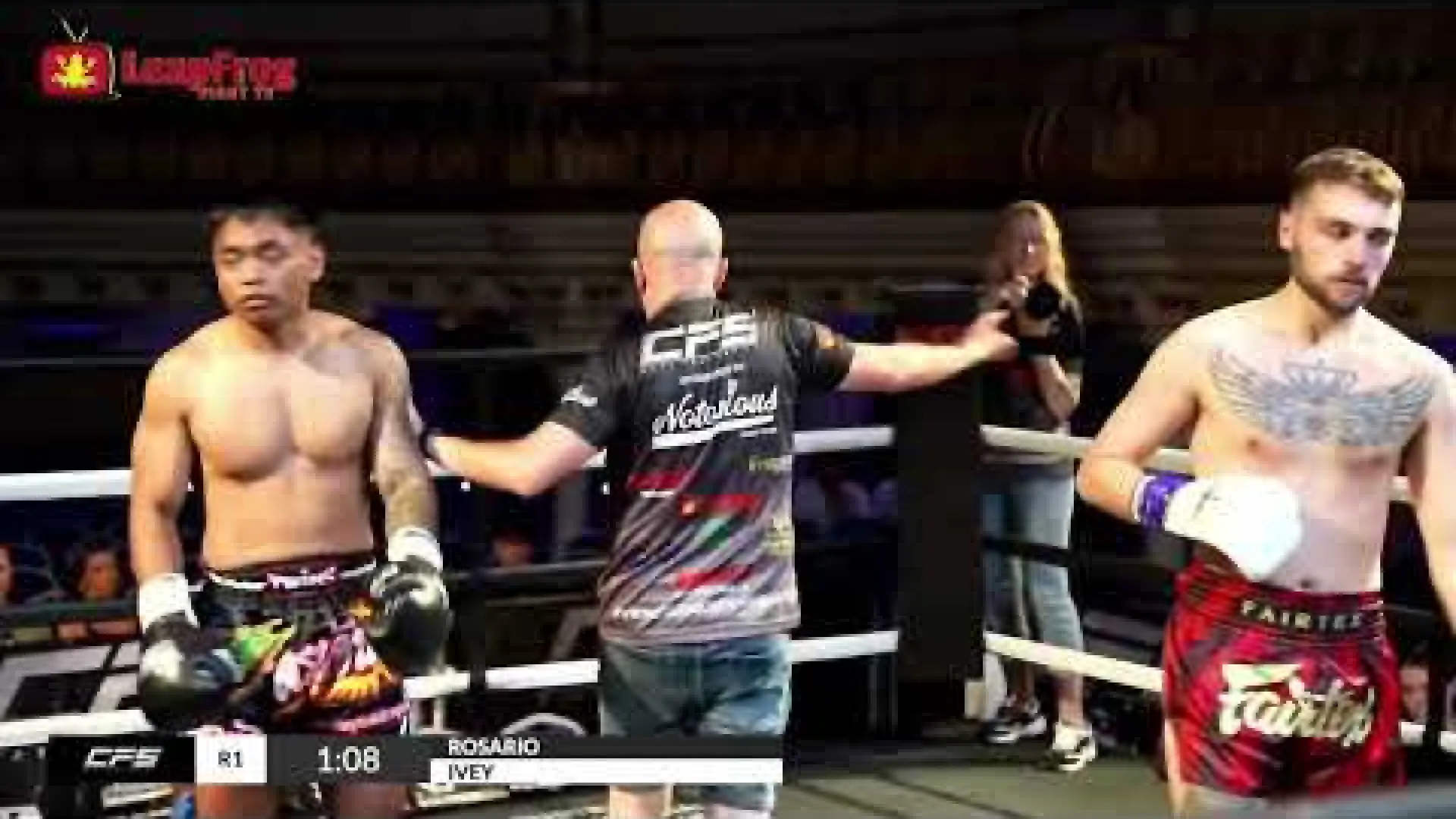 Porfirio Rosario vs Joel Ivey (Fight Video)