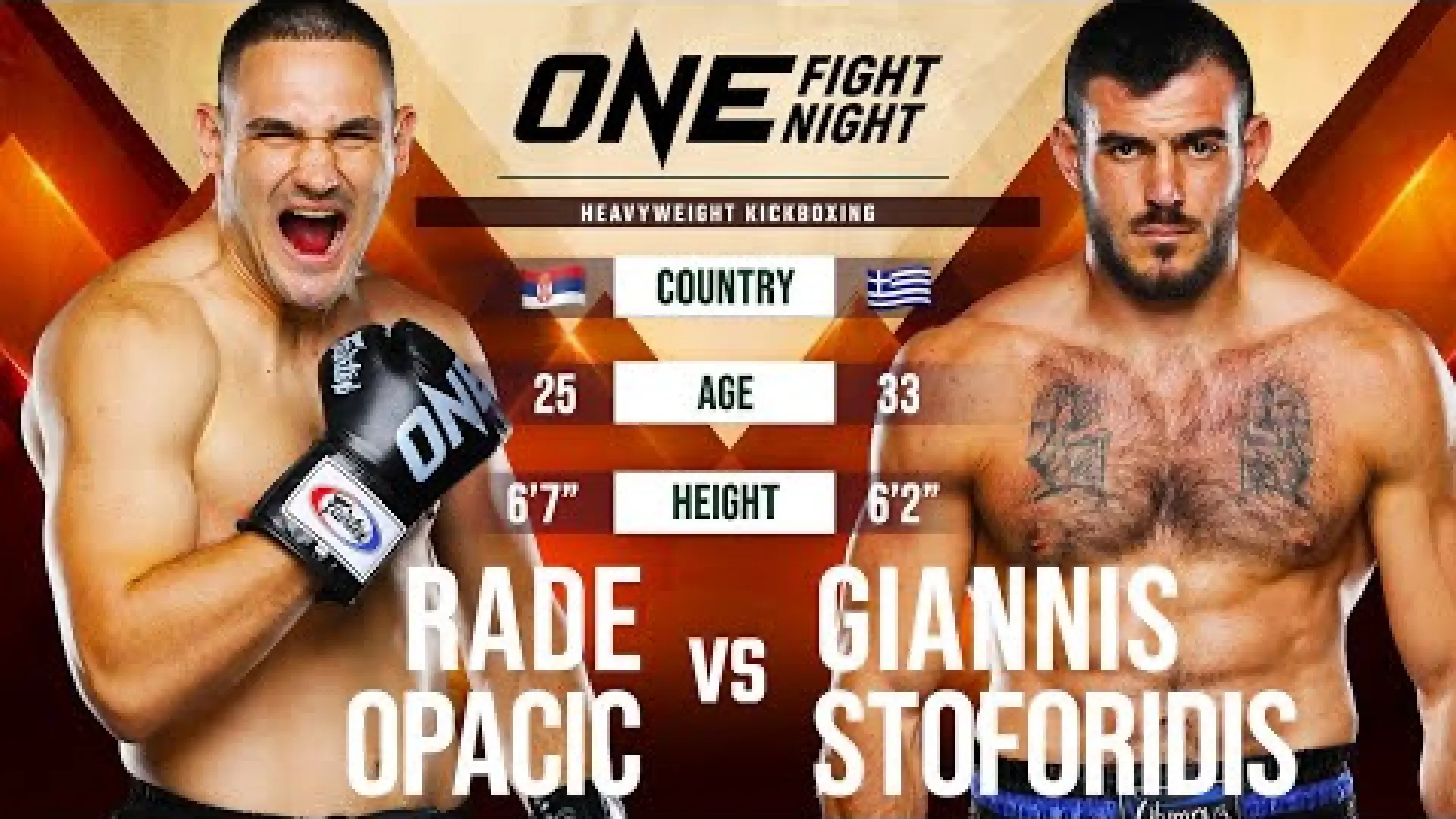 Rade Opačić vs Giannis Stoforidis (Fight Video)