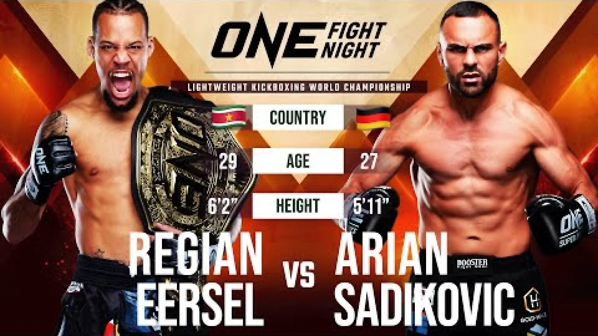 Regian Eersel vs Arian Sadikovic (Fight Video)