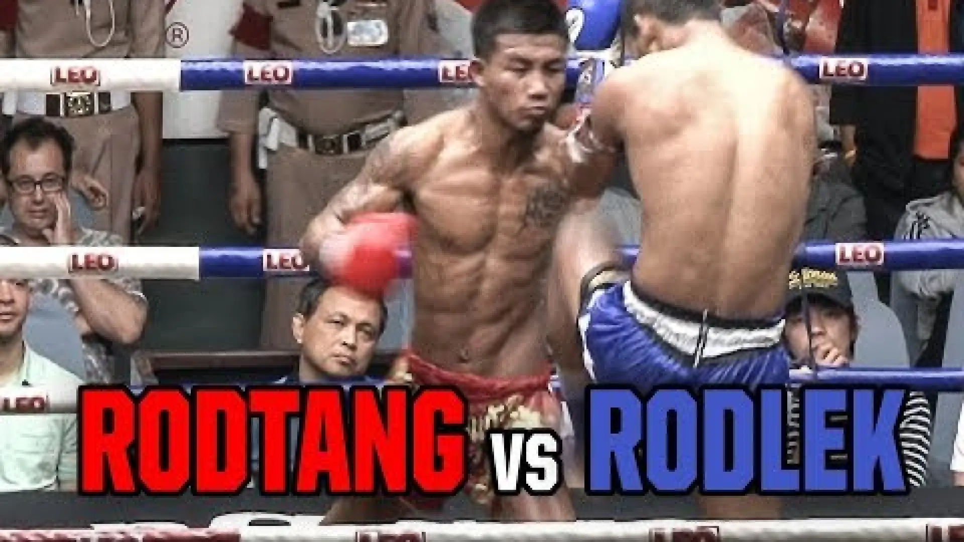 Rodtang Jitmuangnon vs Rodlek PK Saenchai (Fight Video)