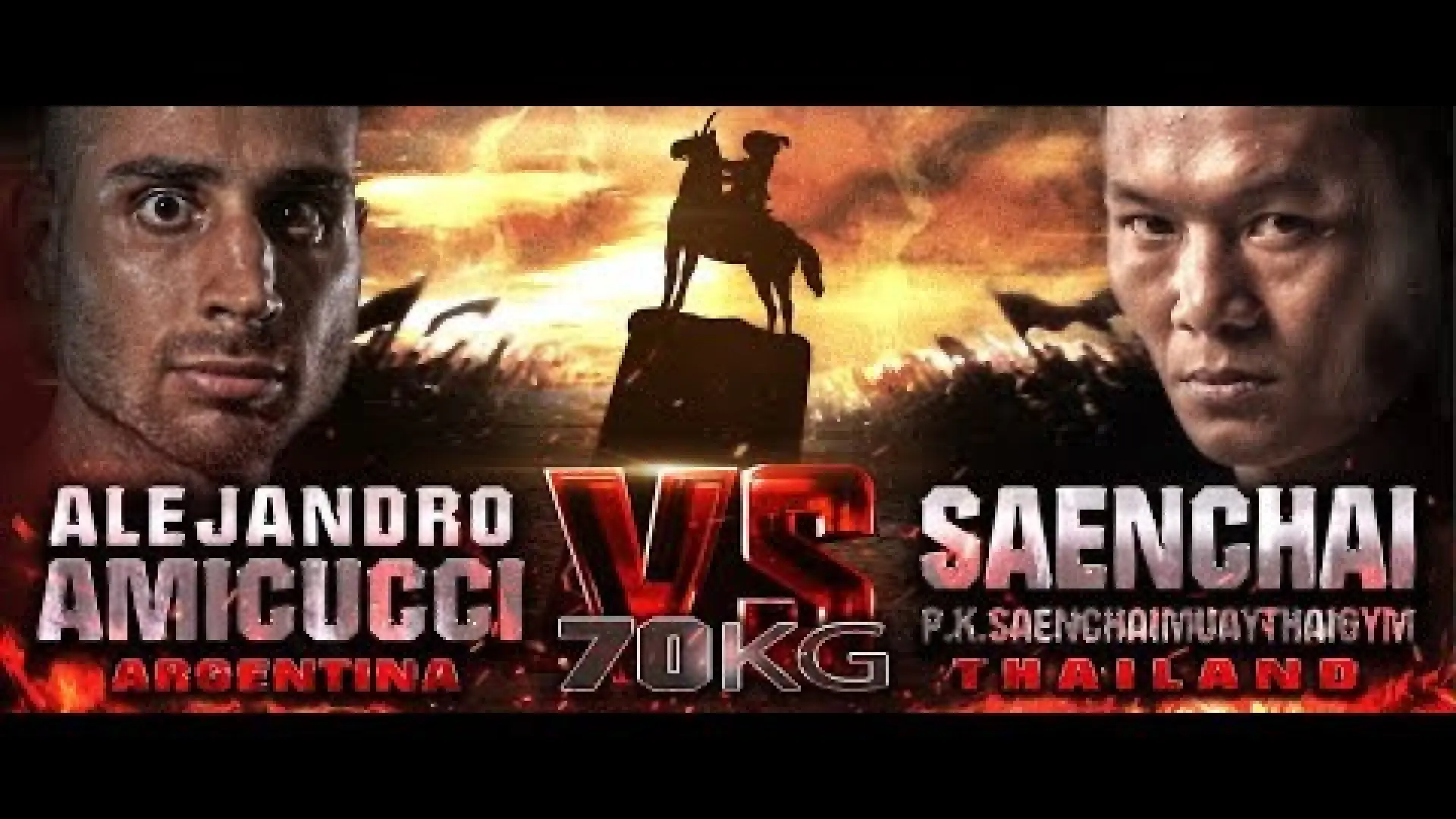 Saenchai PK Saenchai vs Alejandro Amicucci (Fight Video)