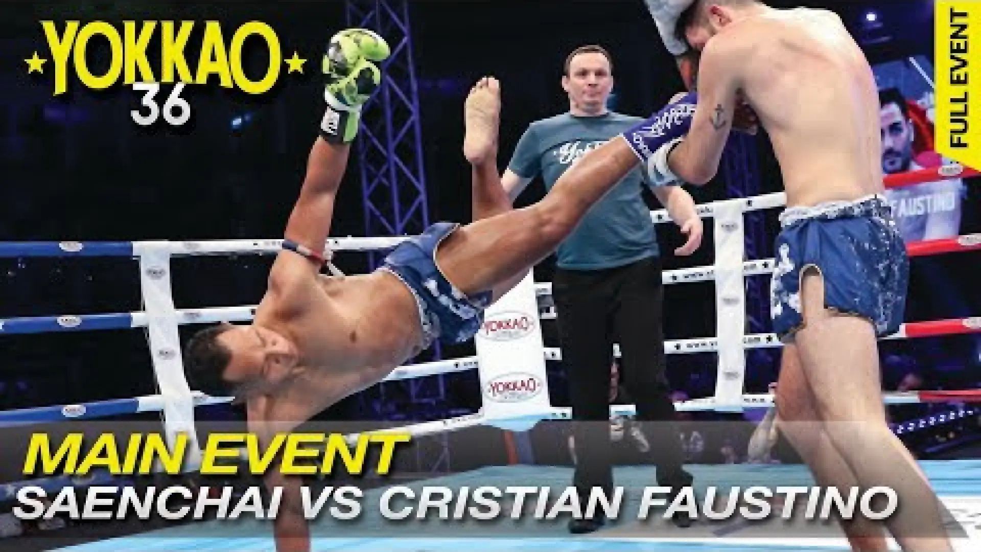 Saenchai PK Saenchai vs Cristian Faustino (Fight Video)
