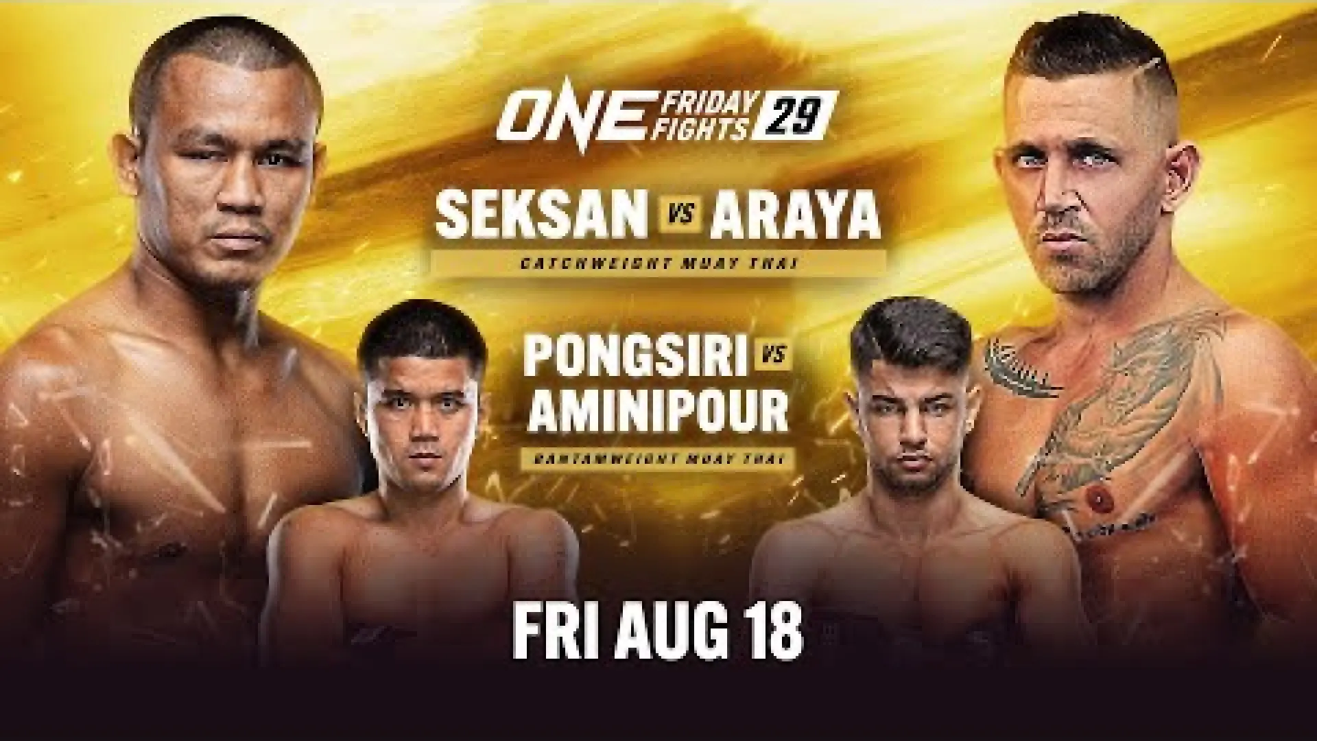 Seksan Or Kwanmuang vs Isaac Araya (Fight Video)
