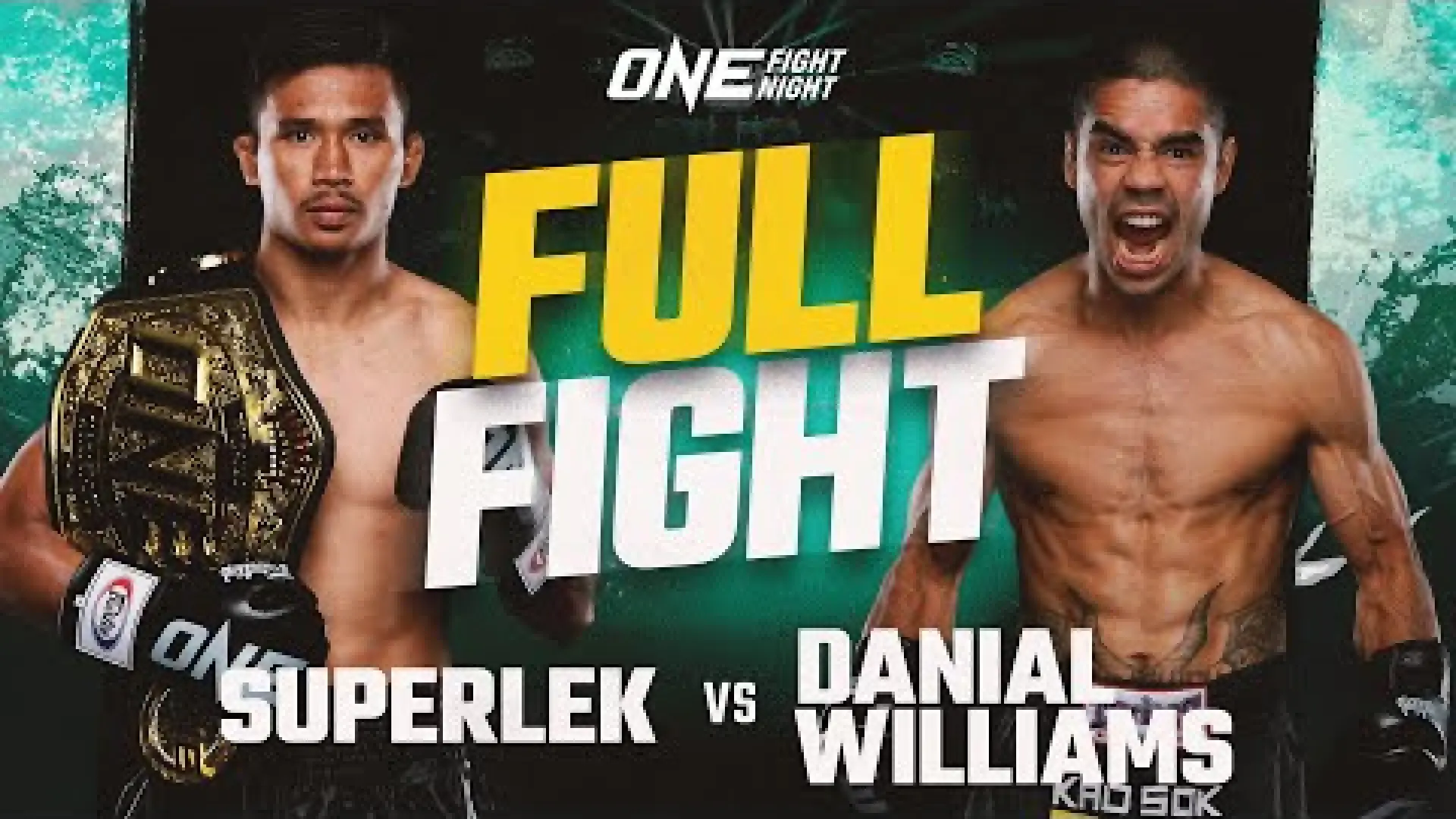 Superlek Kiatmoo9 vs Danial Williams (Fight Video)