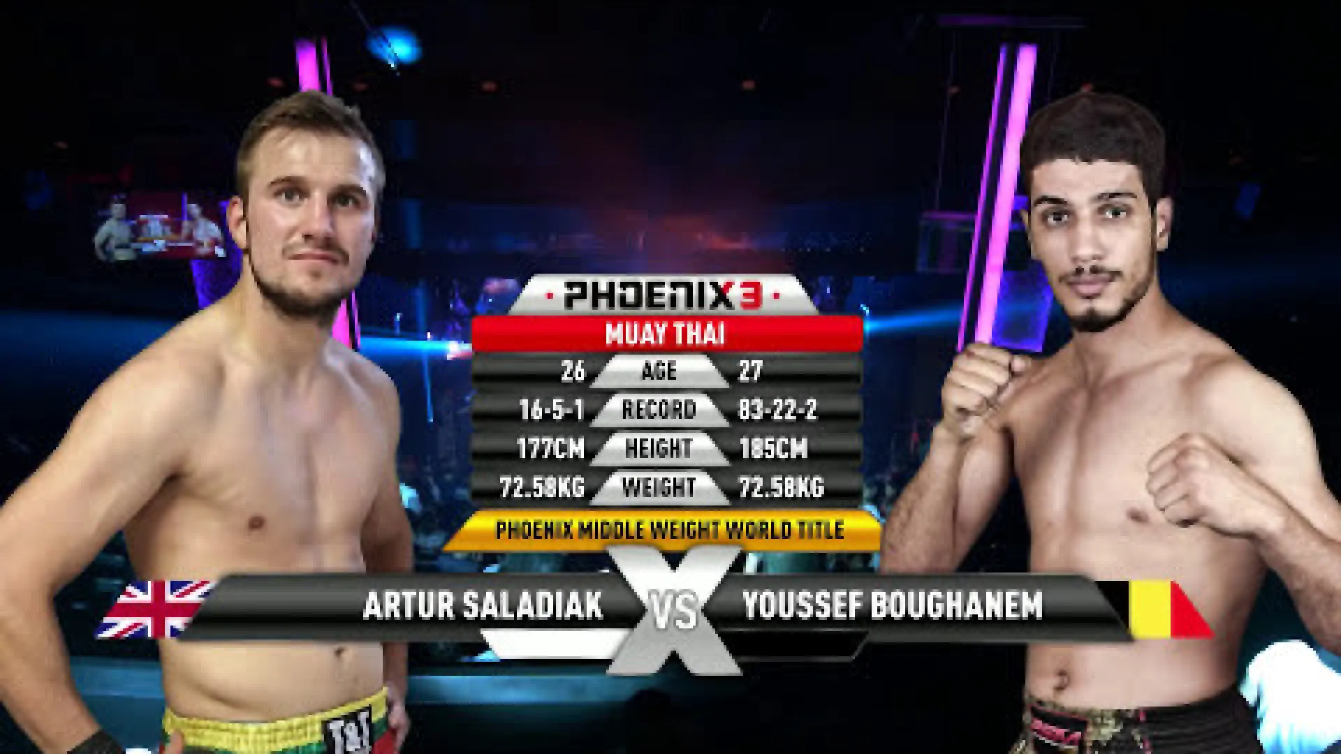 Youssef Boughanem vs Artur Saladiak (Fight Video)