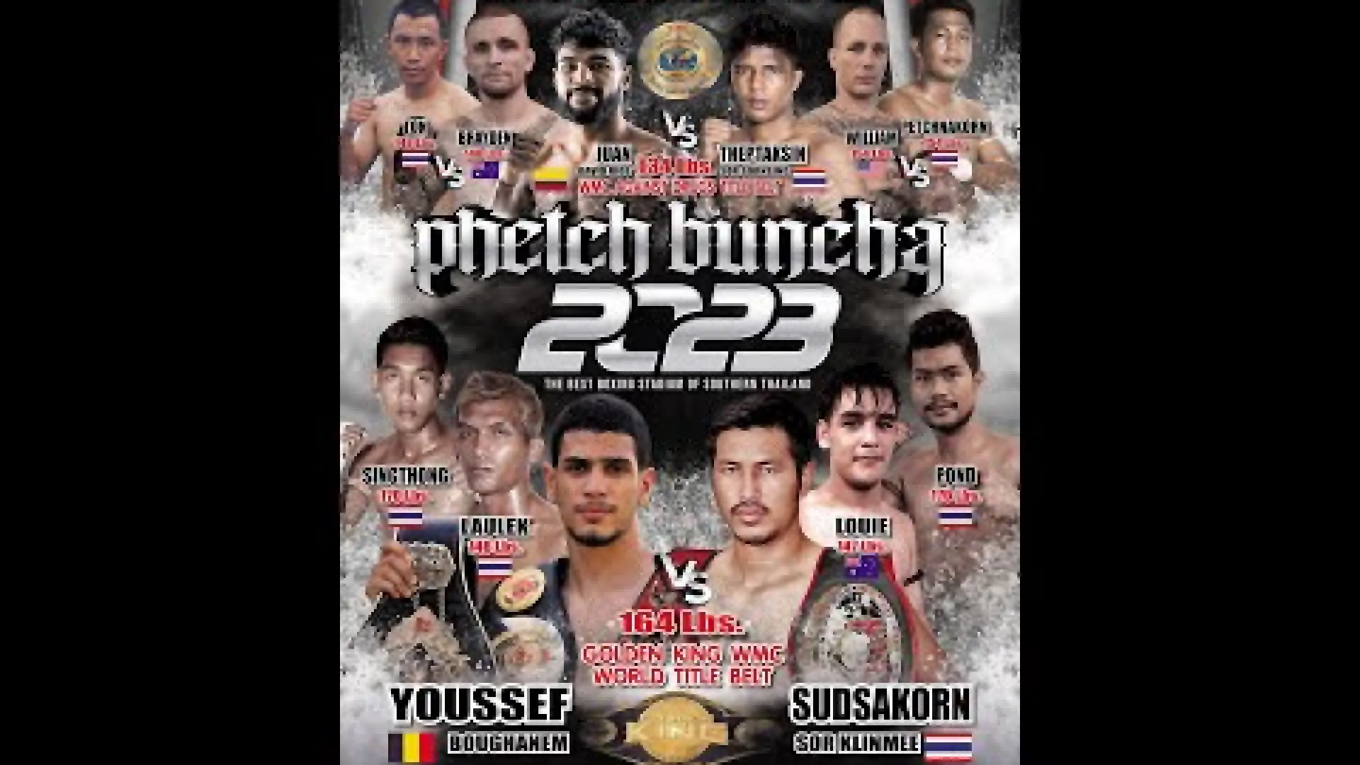 Youssef Boughanem vs Sudsakorn Sor Klinmee (Fight Video)