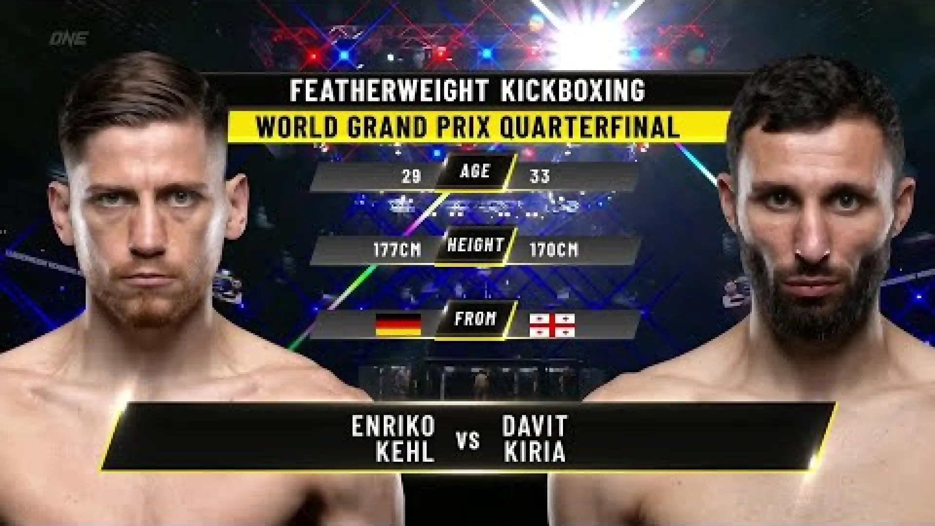 Enriko Kehl vs Davit Kiria (Fight Video)