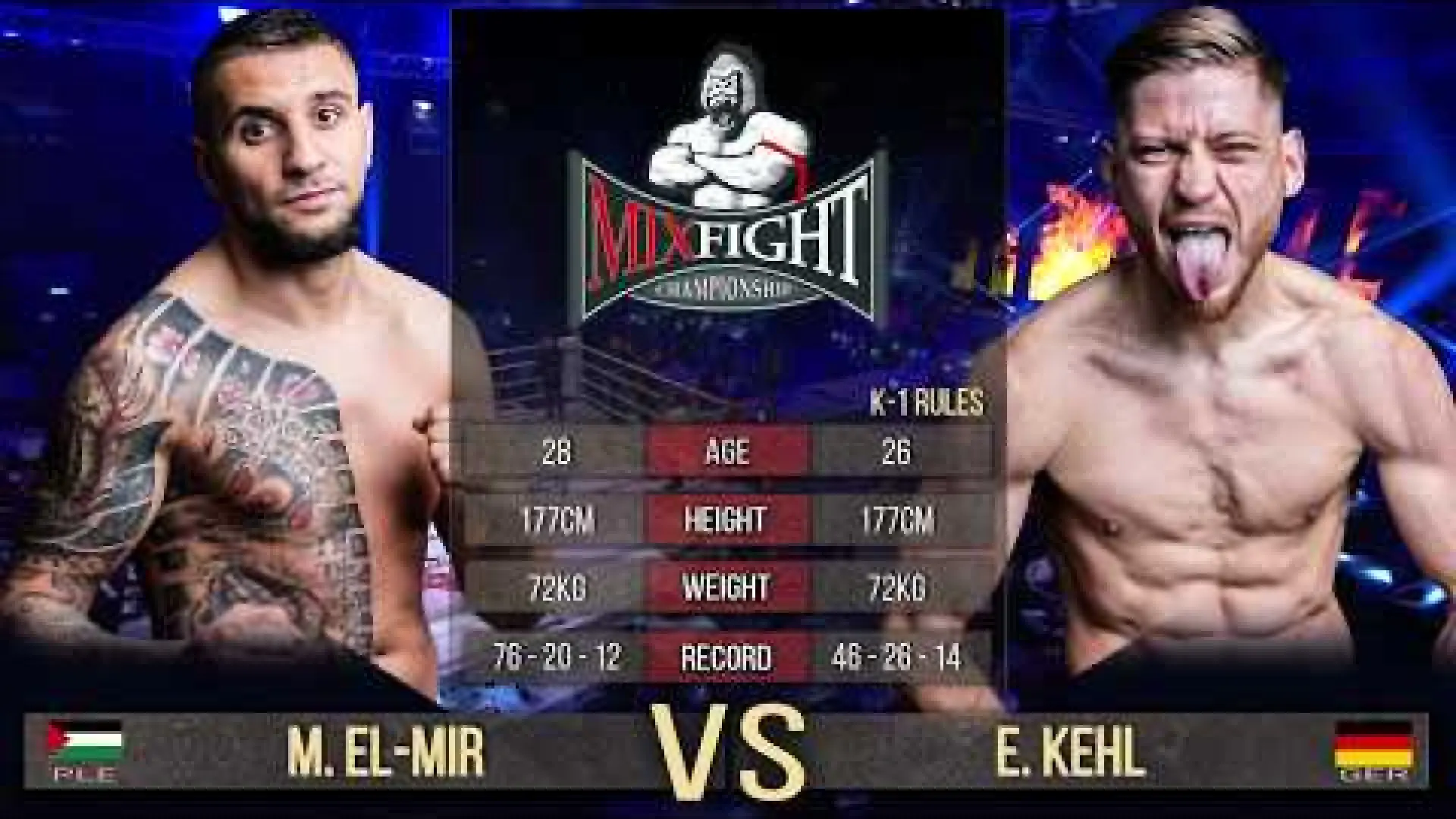 Enriko Kehl vs Mohammed El-Mir