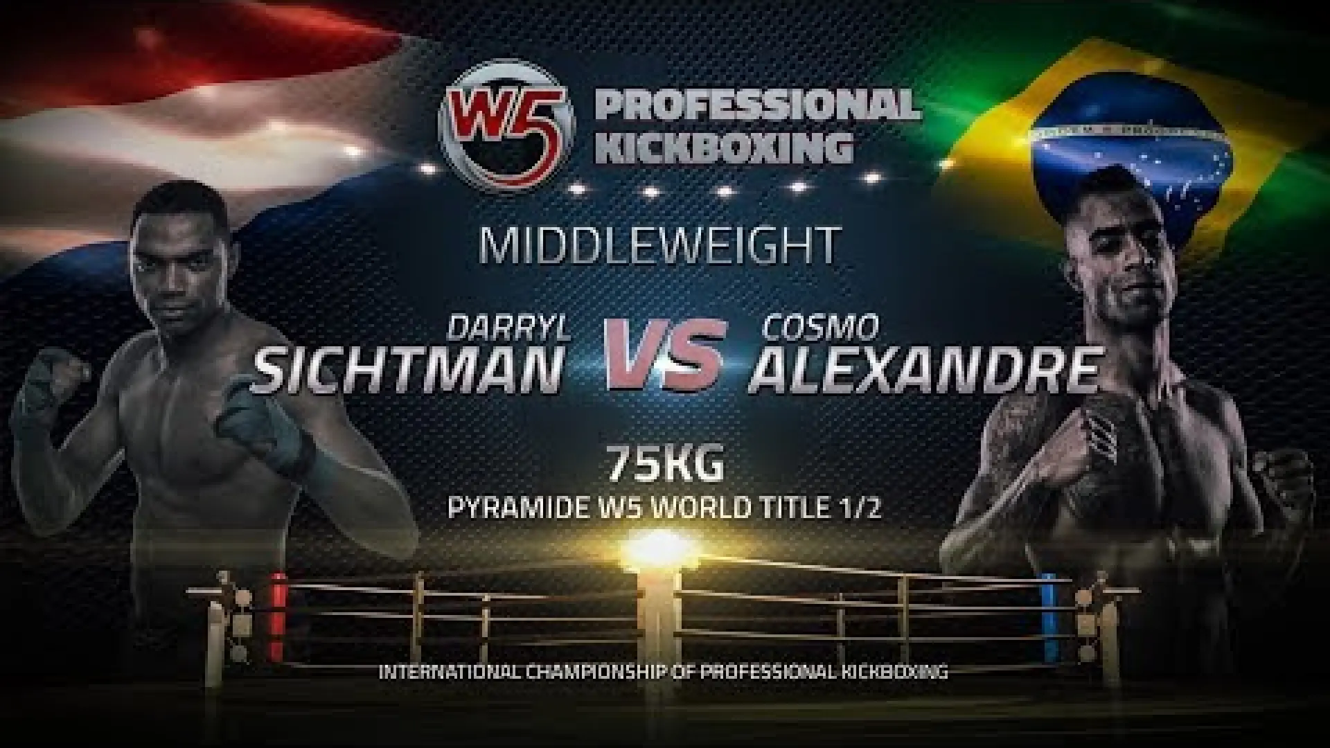 Cosmo Alexandre vs Darryl Sichtman (Fight Video)