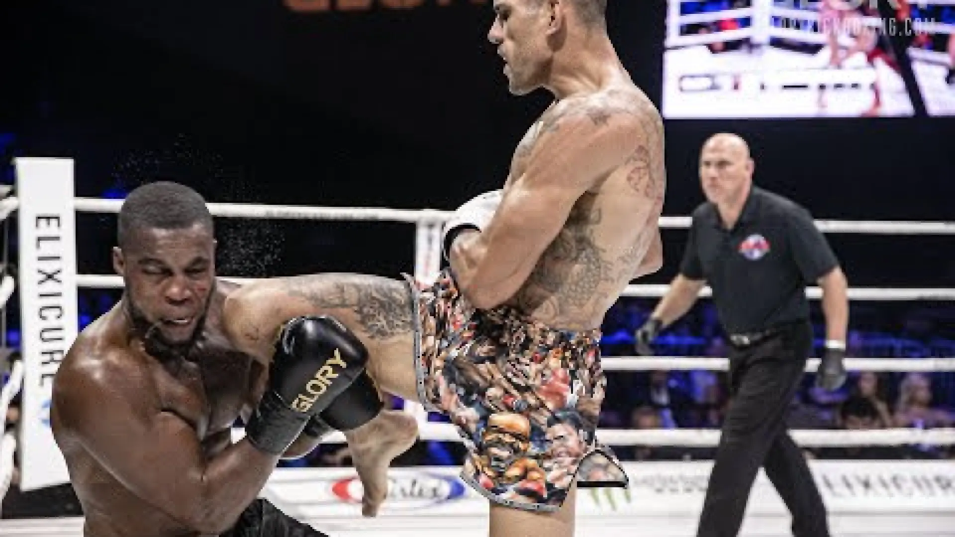 Alex Pereira vs Donegi Abena (Fight Video)