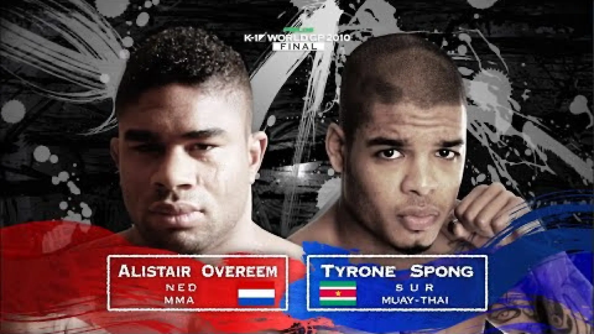 Tyrone Spong vs Alistair Overeem (Fight Video)