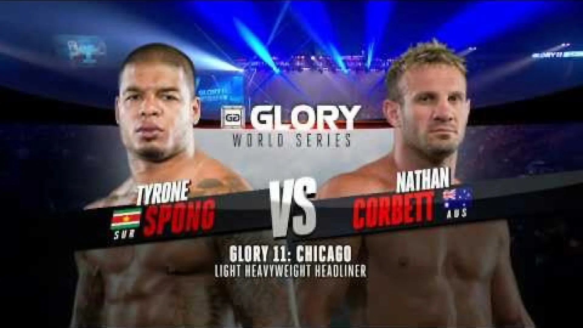 Tyrone Spong vs Nathan Corbett (Fight Video)