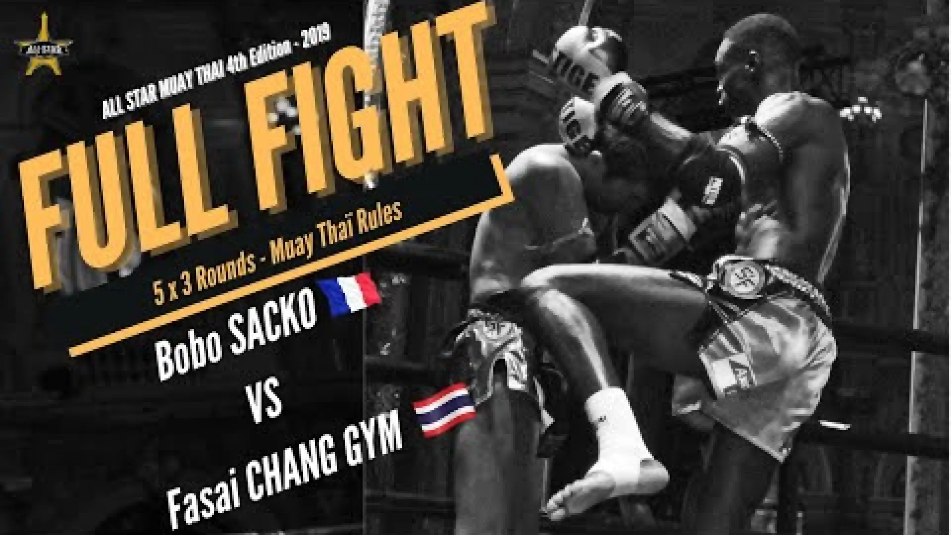 Bobo Sacko vs Fasai Chang Gym (Fight Video)