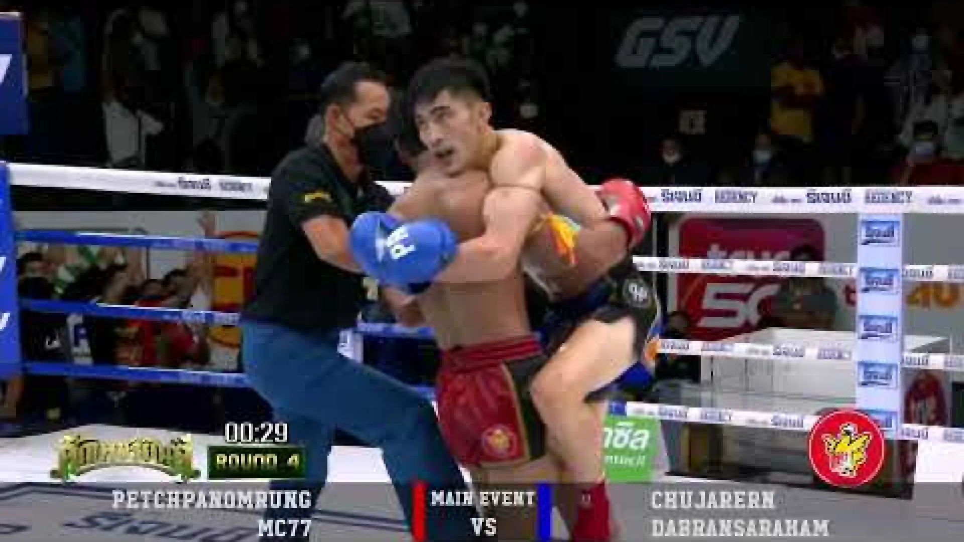 Petpanomrung Kiatmoo9 vs Chujaroen Dabransarakarm (Fight Video)
