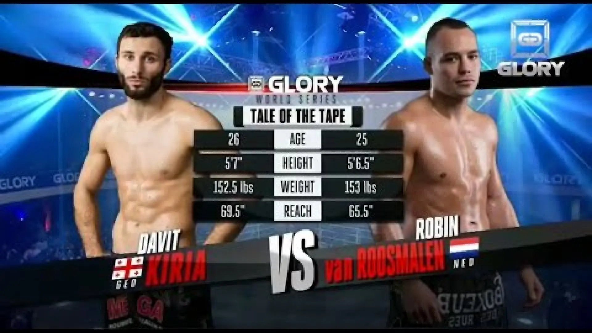 Davit Kiria vs Robin Van Roosmalen (Fight Video)