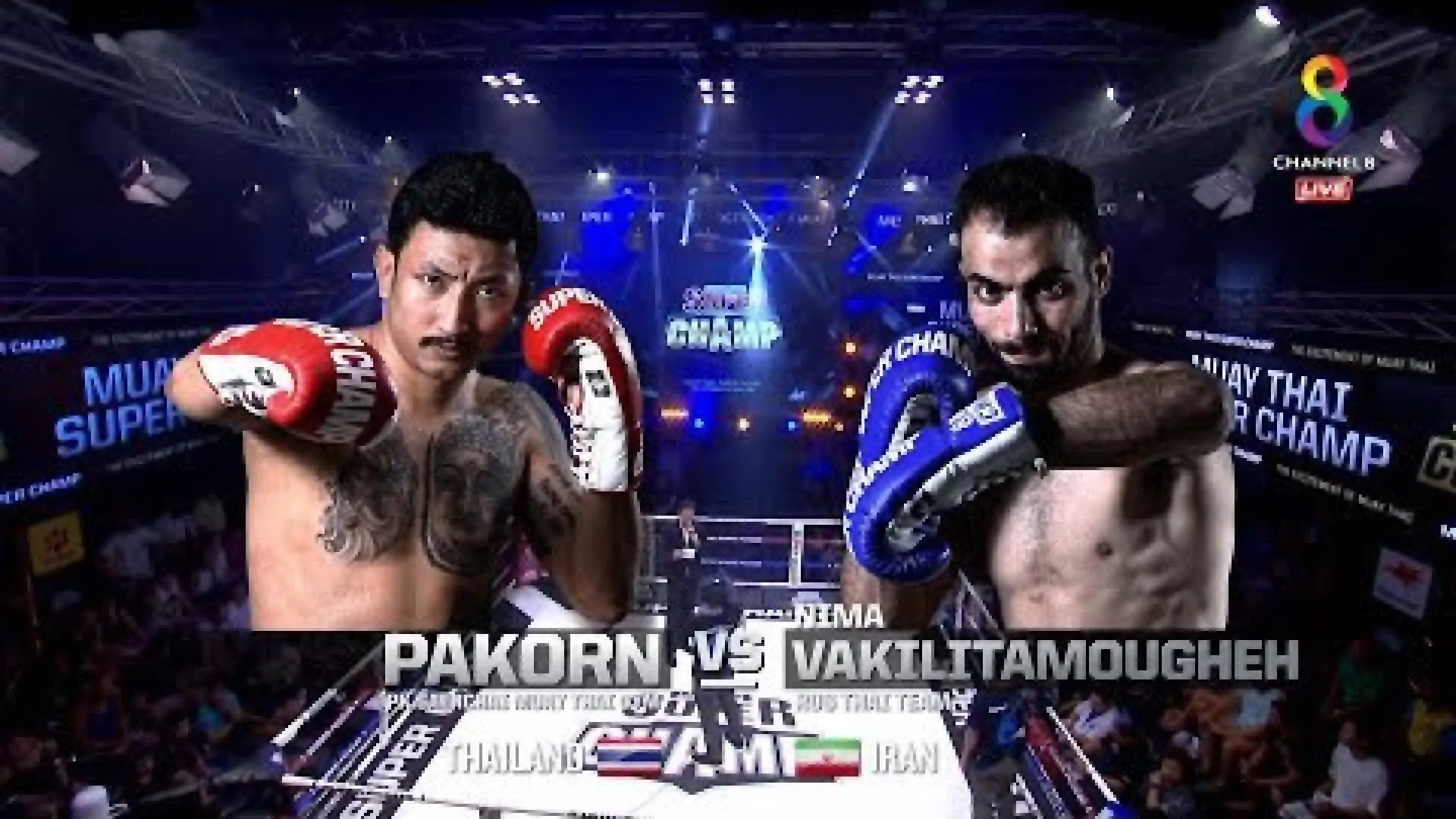 Pakorn PK Saenchai vs Nima Vakilitamoughem (Fight Video)