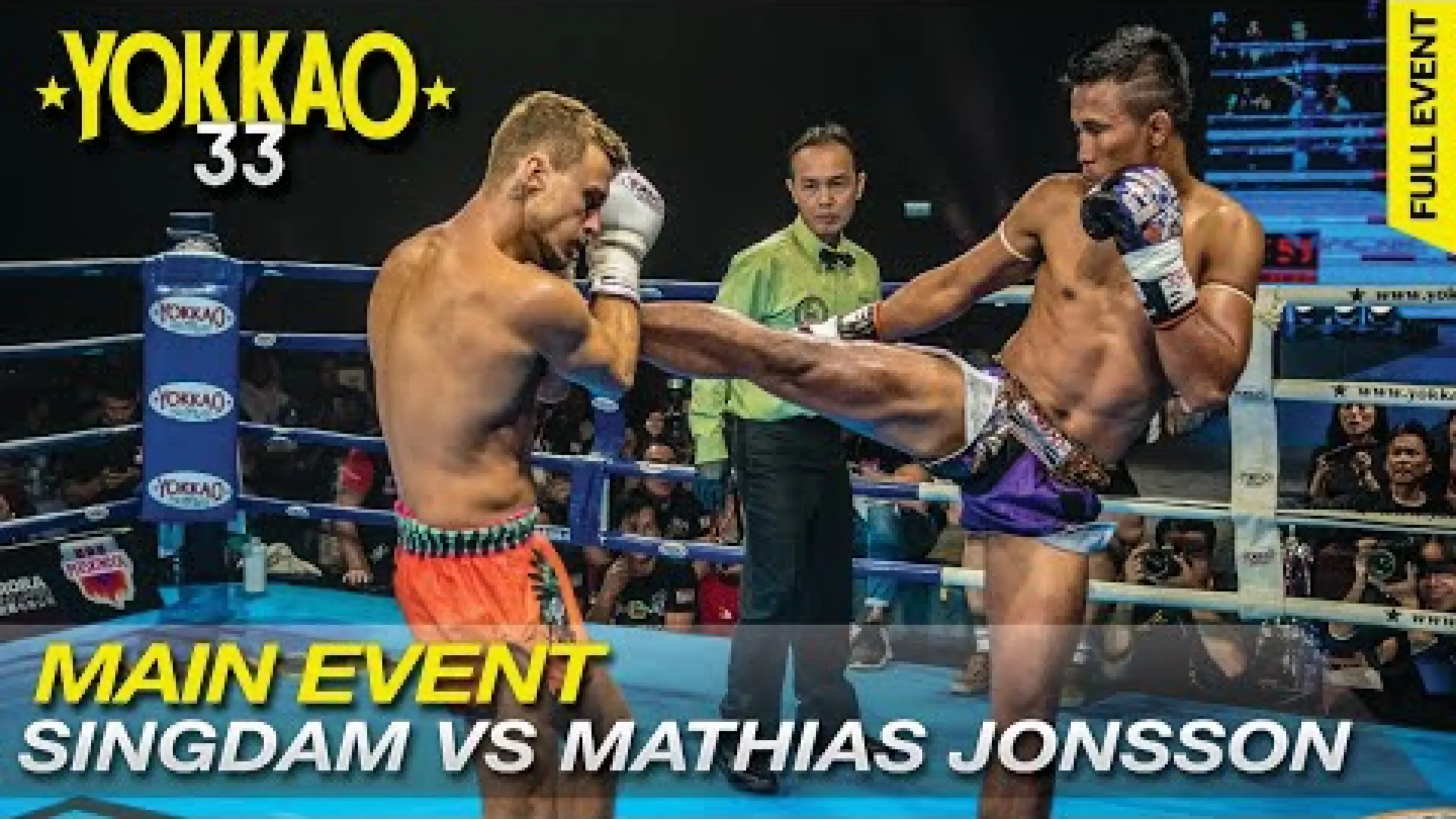Singdam Kiatmoo9 vs Mathias Jonsson (Fight Video)