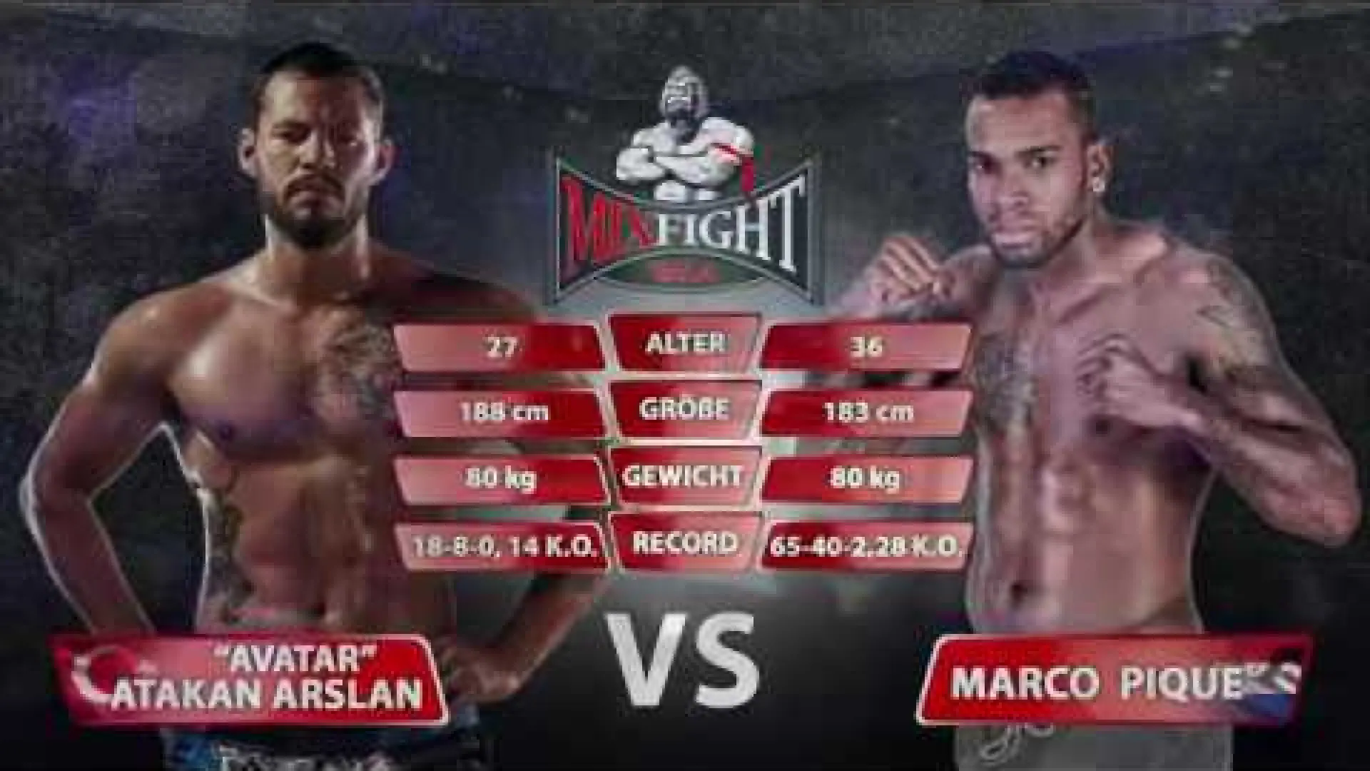 Marco Piqué vs Atakan Arslan (Fight Video)