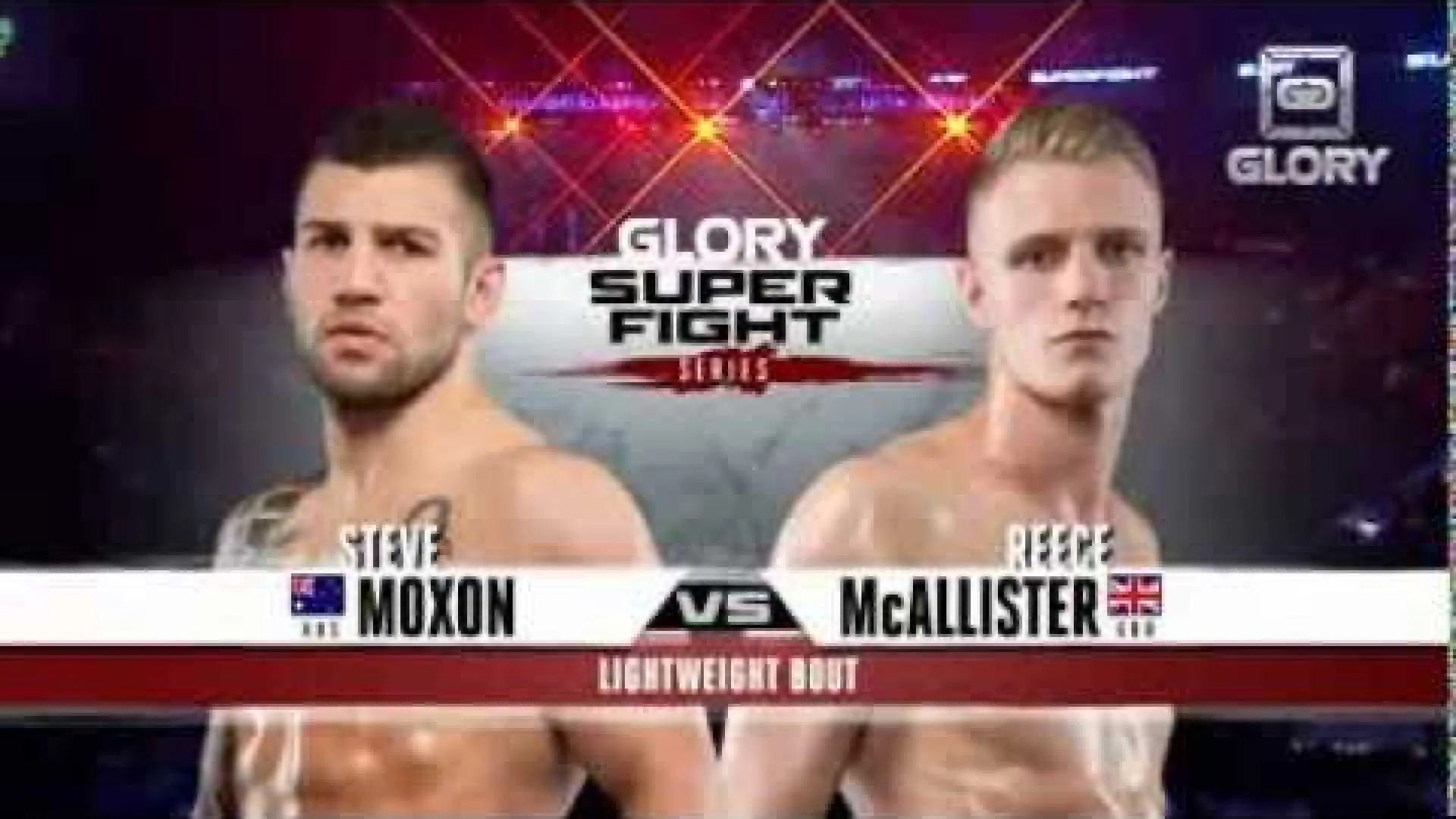 Reece McAllister vs Steve Moxon (Fight Video)