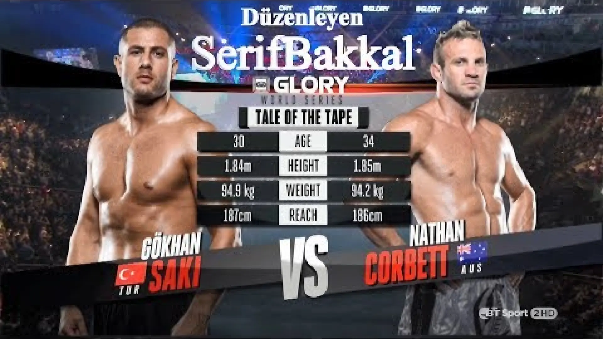 Gökhan Saki vs Nathan Corbett (Fight Video)