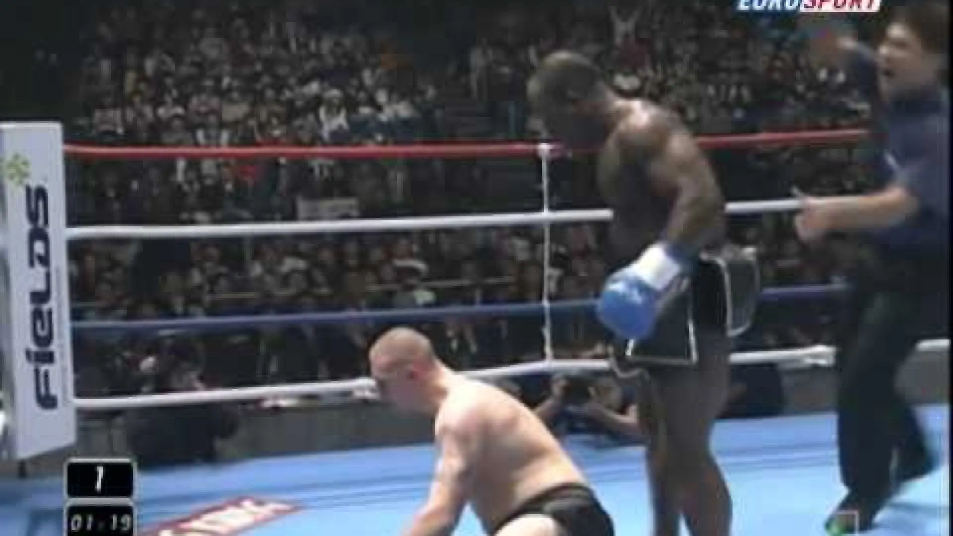 Melvin Manhoef vs Paul Slowinski (Fight Video)