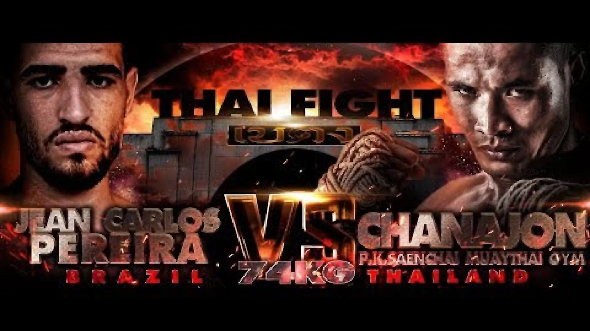 Chanajon PK Saenchai vs Jean Carlos Pereira (Fight Video)