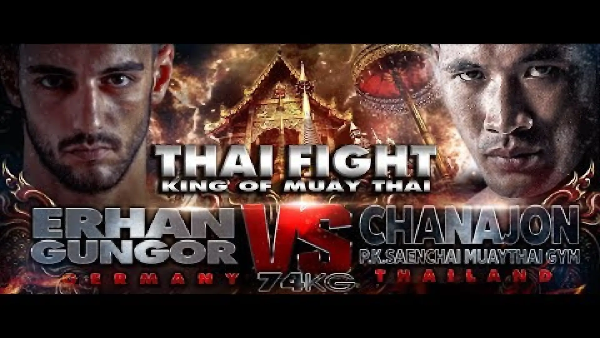 Chanajon PK Saenchai vs Erhan Gungor (Fight Video)