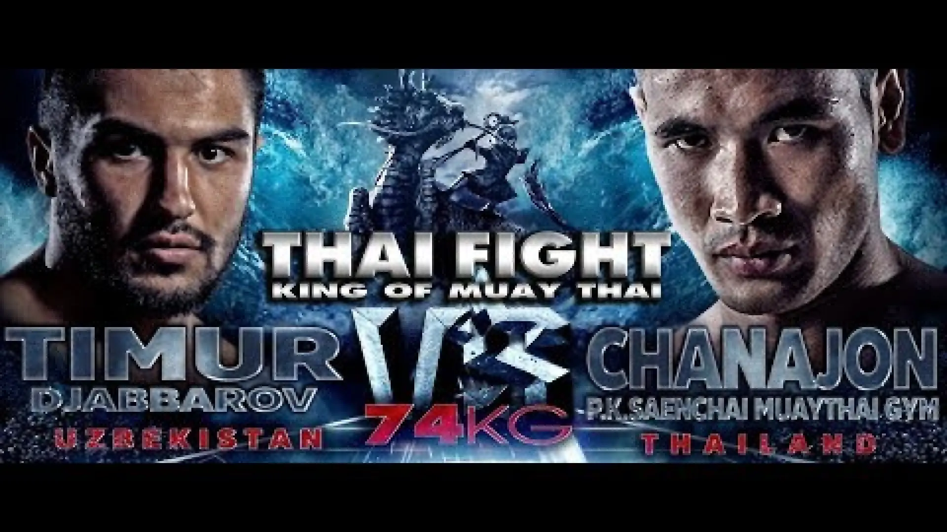 Chanajon PK Saenchai vs Timur Djabbarov (Fight Video)