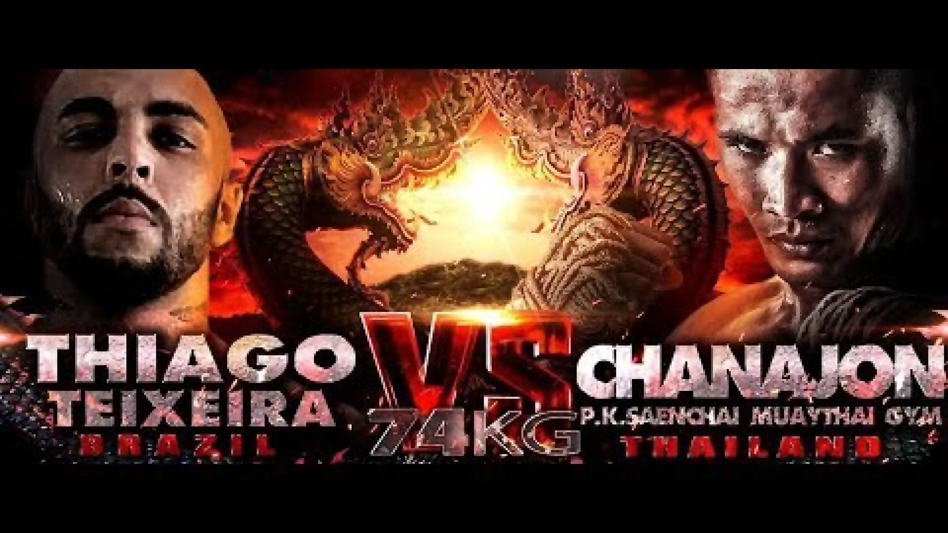 Chanajon PK Saenchai vs Thiago Teixeira (Fight Video)