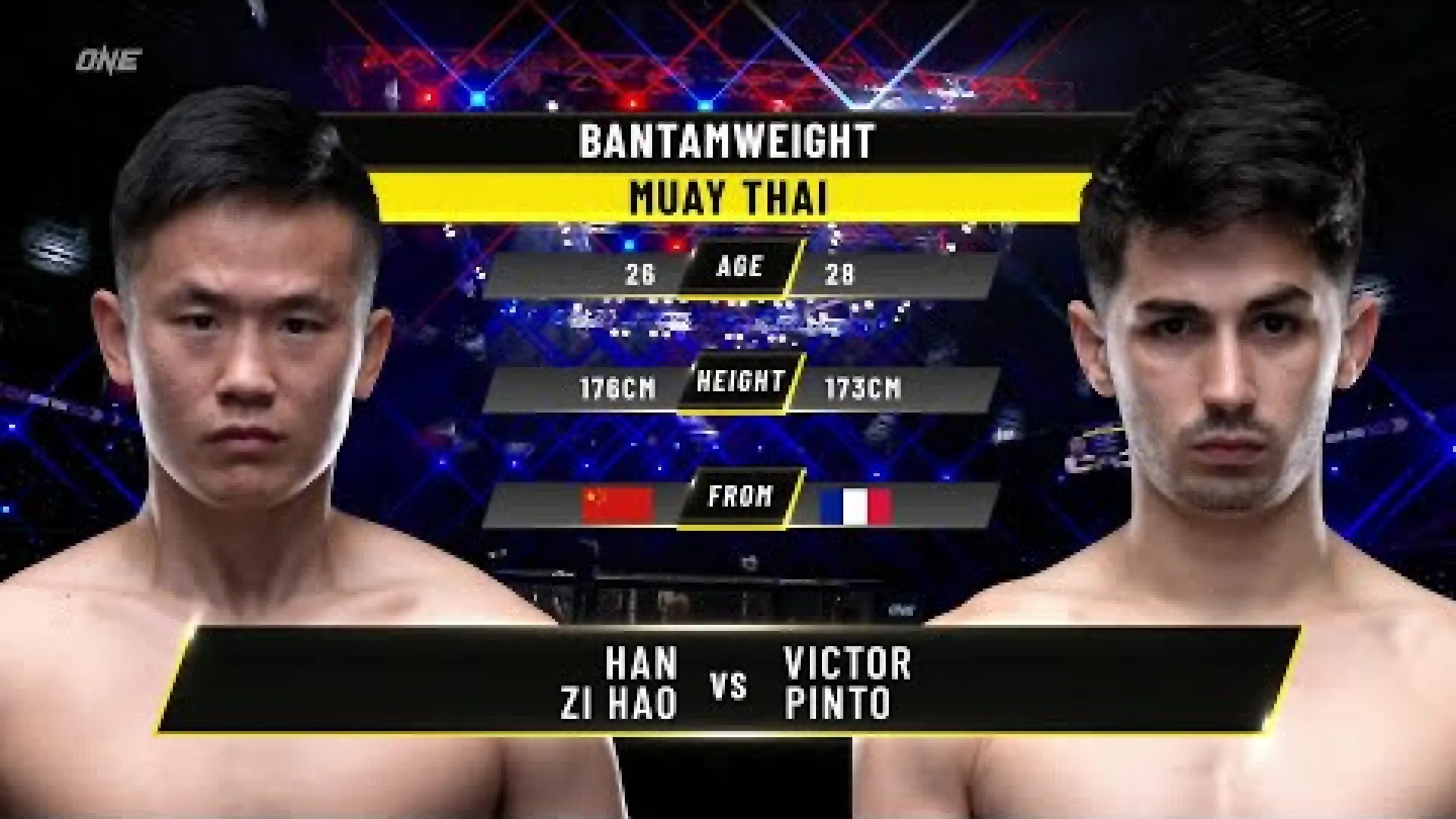Victor Pinto vs Han Zi Hao (Fight Video)