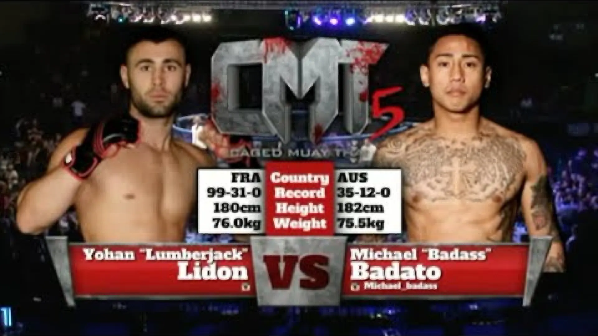 Yohan Lidon vs Michael Badato (Fight Video)