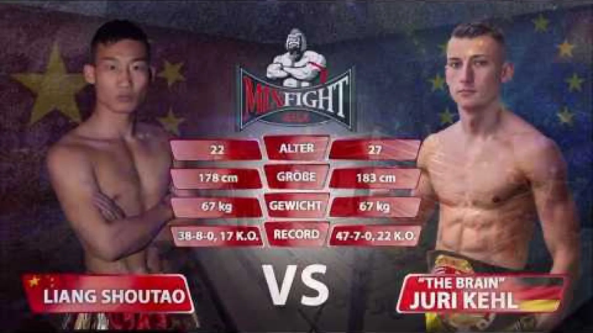 Juri Kehl vs Liang Shoutao (Fight Video)