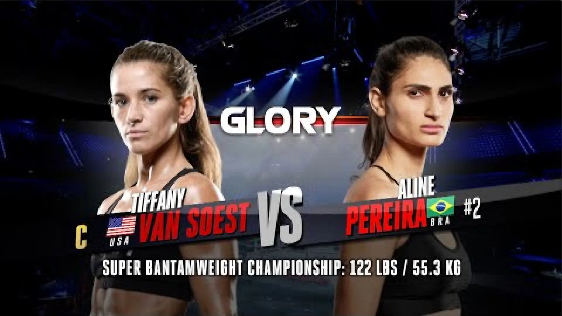 Tiffany Van Soest vs Aline Pereira (Fight Video)